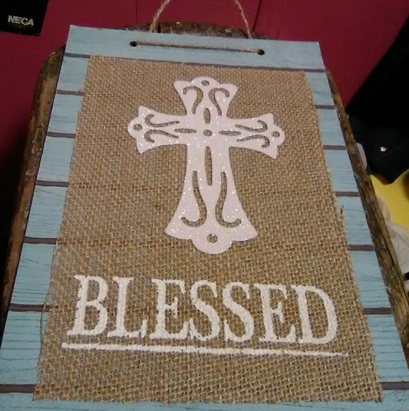 Blessed Wall Hanger Sign - Picture 5 of 5